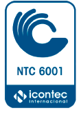 Certificación NTC 6001 MP-CER241700