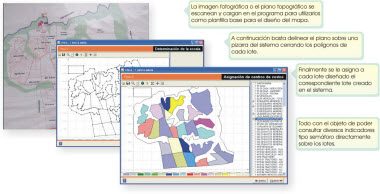 software agricola AgroWin genera mapas de la finca