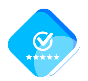 4.8 estrellas de calificación en soporte