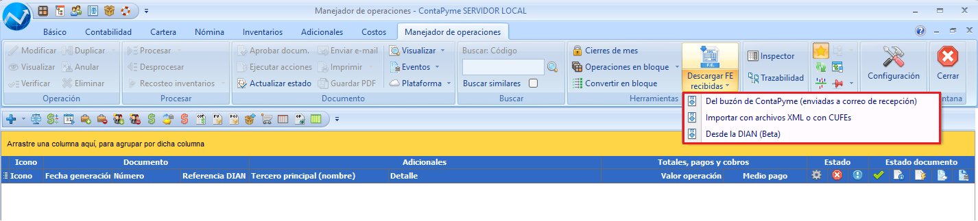 ContaPyme® — Paso 1: descarga facturas electrónicas por correo, XML o DIAN