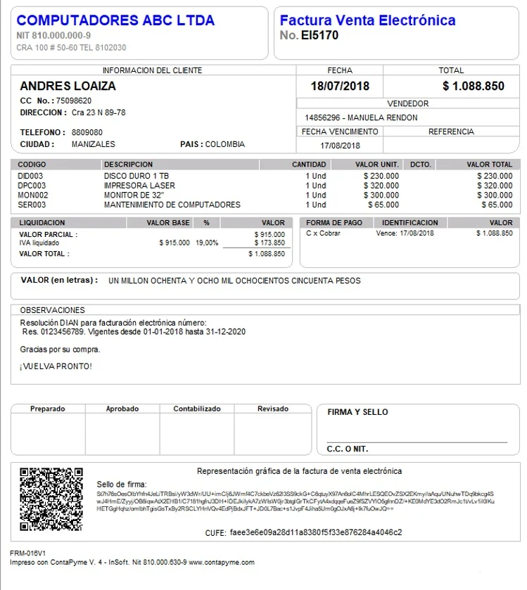 facturacion electronica